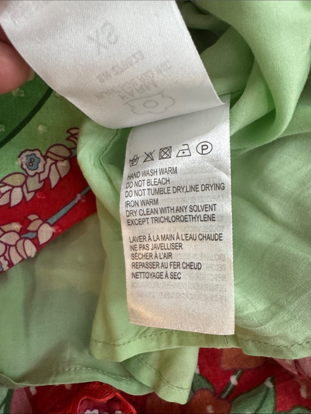 Farm Rio Tiered Cotton Tank Midi In Mixed Garden Floral Dress Size XSMALL - Picture 14 of 15